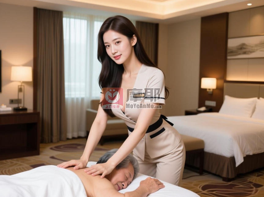 摩耶老人膝关节痛按摩