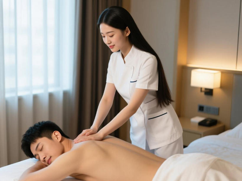 spa全身养生按摩，spa精油养生推拿