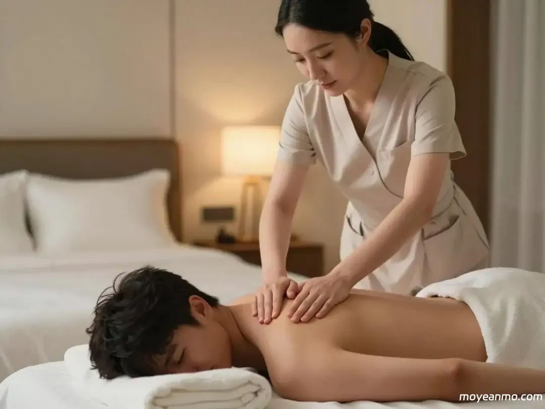 精油按摩养生馆，深度放松舒缓压力